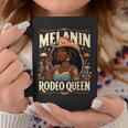 Melanin Rodeo Queen African-American Cowgirl Black Cowgirl Coffee Mug Unique Gifts