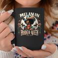 Melanin Rodeo Queen African-American Melanin Cowgirl Coffee Mug Unique Gifts