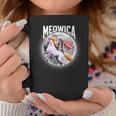 Meowica Total Solar Eclipse 2024 Cat Unicorn Coffee Mug Personalized Gifts