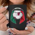 Mexico Flag Keffiyeh Soccer Ball Fan Jersey Coffee Mug Unique Gifts
