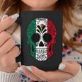 Mexico Flag Sugar Skull Mexican Coffee Mug Unique Gifts