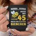 Mit 45 Noch Ein Flottes Bienchen 45 Geburtstag 45 Tassen Lustige Geschenke