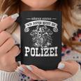 Mit den Söhnen Odins Rufen Wir Keine Polizei Tassen Schwarz für Männer Lustige Geschenke