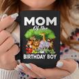 Mom Of The Birthday Boy Safari Zoo Bday Celebration Family Coffee Mug Unique Gifts