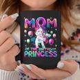 Mom Of The Birthday Princess Girl Flossing Unicorn Mommy Coffee Mug Personalized Gifts