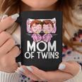 Mom Of Twins Girls Announcement Mother Of Twin Daughters Coffee Mug Unique Gifts