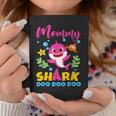 Mommy Of Birthday Shark Matching Oufit Party For Family Coffee Mug Personalized Gifts