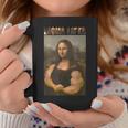 Mona Lifta Parodie Tassen, Muskulöse Mona Lisa Fitness Humor Lustige Geschenke
