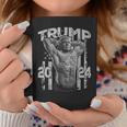 Muscle Trump President Bodybuilding American Flag Trump 2024 Coffee Mug Unique Gifts