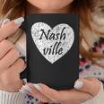 Nashville Heart Tennessee Country Music Pride Coffee Mug Unique Gifts