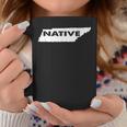 Native Tennessee State Pride Outline Coffee Mug Unique Gifts