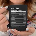 Natsu Nutrition Facts Name Coffee Mug Unique Gifts