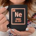 Neon Element Orange Periodic Table Nerd Retro Chemistry Coffee Mug Unique Gifts