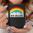 New Orleans Pride Lgbtq Rainbow Skyline Coffee Mug Unique Gifts