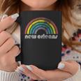 New Orleans Rainbow 70'S 80'S Style Retro Gay Pride Coffee Mug Unique Gifts