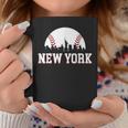 New York City Skyline Downtown Cityscape Baseball Sports Fan Coffee Mug Unique Gifts