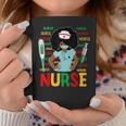 Nurse African Girls Nursing Black Month Scrub Top Coffee Mug Unique Gifts