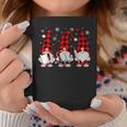 Nurse Christmas Gnome Cute Xmas Red Plaid Nurses Women Coffee Mug Funny Gifts