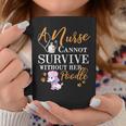 Nurse Poodle Mom Quote Dogs Lover Coffee Mug Unique Gifts