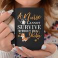 Nurse Shiba Inu Mom Quote Dogs Lover Coffee Mug Unique Gifts