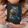 Obra De Arte De Tigre Animal Arte Taza de café Regalos divertidos