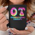 Occupational Therapy Ot Month Therapist Tie Dye Coffee Mug Funny Gifts