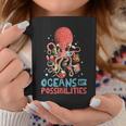 Oceans Of Possibilities Summer Reading 2022 Octopus Coffee Mug Funny Gifts