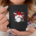 Octopus Playing Drums Drummer Musician-Octopus Lover Coffee Mug Unique Gifts