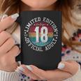 Official Adult 18Th Birthday 18 Year Old Coffee Mug Funny Gifts
