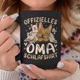 Offizielles Oma Schlaf Französische Bulldogge Tassen Lustige Geschenke