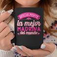 Oficialmente La Mejor Madrina Del Mundo Taza de café Regalos divertidos