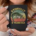 O'fishally 6 Years Old Fishing Birthday Theme Party 6Th Coffee Mug Unique Gifts
