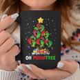 Oh Podiatree Foot Christmas Tree Xmas Lights Podiatry Coffee Mug Unique Gifts
