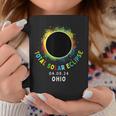 Ohio Total Solar Eclipse Totality April 8 2024 Tie Dye Coffee Mug Unique Gifts