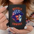 Oilfield Cowboy Blue Collar Hard Working Roughneck Badass Coffee Mug Unique Gifts