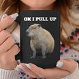 Ok Ich Ziehhe Capybara Hoch Tassen Lustige Geschenke