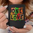 One Love Black History Month Pride African American Kente Coffee Mug Personalized Gifts