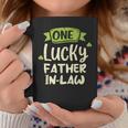 One Lucky Father-In-Law St Patrick's Day Family Coffee Mug Unique Gifts