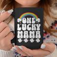 One Lucky Mama St Patrick's Day Lucky Mom Mother Coffee Mug Unique Gifts