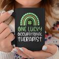 One Lucky Occupational Therapist St Patrick's Day Therapy Ot Coffee Mug Funny Gifts