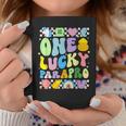 One Lucky Parapro St Patrick's Day Paraprofessional Groovy Coffee Mug Funny Gifts