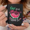 One In A Melon Uncle Birthday Party Matching Family Group Coffee Mug Unique Gifts