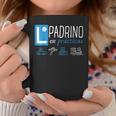 Padrino En Prácticas Anuncio Divertido Del Futuro Padrino Taza de café Regalos divertidos