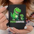 Papa Papasaurusatertagatertagsgeschenk Dino Papa Tassen Lustige Geschenke