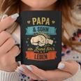 Papa Und Sohn Ein Bund Für's Leben Father's Day Super Papa Tassen Lustige Geschenke