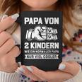 Papaon 2 Kindern Papa 2 Kinder Tassen Lustige Geschenke