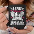 Papas Girl Ich War Einmal Sein Engel Papas Girls' Tassen Lustige Geschenke