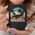 Papasaurus T-Rex Papa Dad Dino Dinosaur Tassen Lustige Geschenke