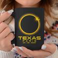 Paris Texas Tx Total Solar Eclipse 2024 Coffee Mug Funny Gifts
