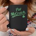 Pat Mccrotch Dirty St Patrick's Day Men's Irish Coffee Mug Unique Gifts